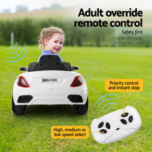 Load image into Gallery viewer, Rigo Kids Electric Ride On Car Cars Music Headlight Remote Control 12V White