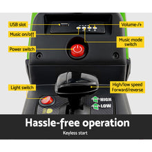 Load image into Gallery viewer, Electric Ride On Car Rigo Kids Ride On Cars Tractor Toy 12V Green