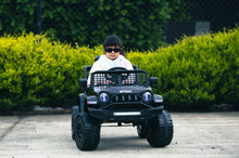 Load image into Gallery viewer, Jeep Inspired Remote Controlled Ride-on Electric Car (Black)