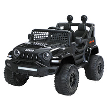Load image into Gallery viewer, Jeep Inspired Remote Controlled Ride-on Electric Car (Black)