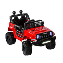 Load image into Gallery viewer, Jeep Inspired Remote Controlled Ride-on Electric Car (Red)