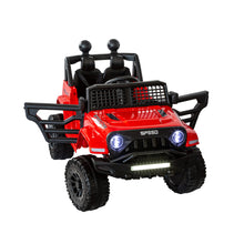 Load image into Gallery viewer, Jeep Inspired Remote Controlled Ride-on Electric Car (Red)