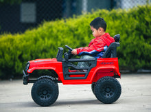 Load image into Gallery viewer, Jeep Inspired Remote Controlled Ride-on Electric Car (Red)