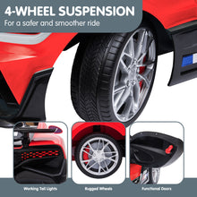 Load image into Gallery viewer, Kahuna Licensed Bugatti Divo Kids Electric Ride On Car - Red