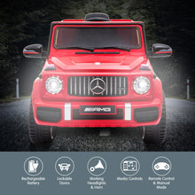 Load image into Gallery viewer, Kahuna Mercedes Benz AMG G63 Licensed Kids Ride On Electric Car Remote Control - Red