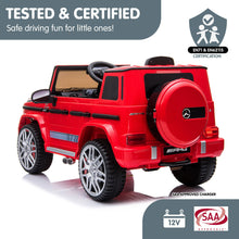 Load image into Gallery viewer, Kahuna Mercedes Benz AMG G63 Licensed Kids Ride On Electric Car Remote Control - Red