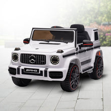 Load image into Gallery viewer, Kahuna Mercedes Benz AMG G63 Licensed Kids Ride On Electric Car Remote Control - White