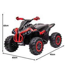 Load image into Gallery viewer, Kahuna GTS99 Kids Electric Ride On Quad Bike Toy ATV 50W - Red