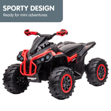 Load image into Gallery viewer, Kahuna GTS99 Kids Electric Ride On Quad Bike Toy ATV 50W - Red