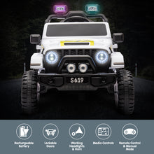 Load image into Gallery viewer, Kahuna S619 Gravity Kids Electric Ride On Car - White