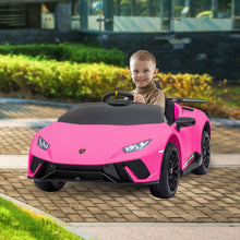 Load image into Gallery viewer, Kahuna Lamborghini Performante Kids Electric Ride On Car Remote Control by Kahuna - Pink