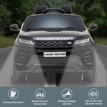 Load image into Gallery viewer, Kahuna Land Rover Licensed Kids Electric Ride On Car Remote Control - Black