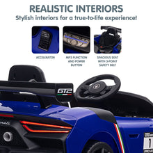 Load image into Gallery viewer, Kahuna Maserati MC20 GT2 Licensed Electric Kids Ride On Race Car Blue