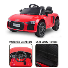 Load image into Gallery viewer, Kahuna R8 Spyder Audi Licensed Kids Electric Ride On Car Remote Control - Red
