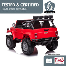 Load image into Gallery viewer, Kahuna Licensed Toyota FJ-40 Electric Kids Ride On Car by Kahuna - Red