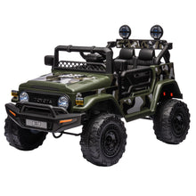 Load image into Gallery viewer, Kahuna Authorised Toyota FJ Cruiser Kids Electric Ride On Car - Green