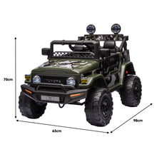 Load image into Gallery viewer, Kahuna Authorised Toyota FJ Cruiser Kids Electric Ride On Car - Green