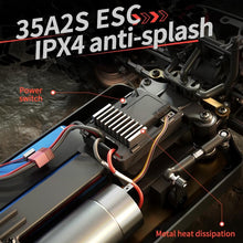 Load image into Gallery viewer, Black Electric 4wd Alloy Off-road Rc Car