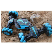 Load image into Gallery viewer, Gesture Control Twisting Car with Music and Deformation - Blue