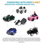 Load image into Gallery viewer, 6V Kids RIDE ON Car Battery Charger Electric Toy motorcycle Scooter Power AC Adapter