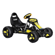 Load image into Gallery viewer, Rigo Kids Pedal Go Kart Ride On Toys Racing Car Plastic Tyre Black
