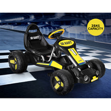 Load image into Gallery viewer, Rigo Kids Pedal Go Kart Ride On Toys Racing Car Plastic Tyre Black
