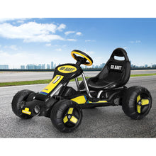 Load image into Gallery viewer, Rigo Kids Pedal Go Kart Ride On Toys Racing Car Plastic Tyre Black
