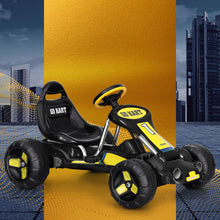 Load image into Gallery viewer, Rigo Kids Pedal Go Kart Ride On Toys Racing Car Plastic Tyre Black
