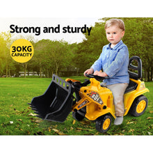 Load image into Gallery viewer, Keezi Ride On Car Toys Kids Excavator Bulldozer Sandpit Digger Car Pretend Play

