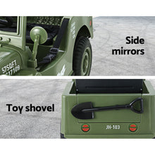 Load image into Gallery viewer, Rigo Kids Electric Ride On Car Jeep Military Off Road Toy Cars Remote 12V Olive

