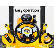 Load image into Gallery viewer, Rigo Kids Electric Ride On Car Bulldozer Digger Loader Remote 6V Yellow
