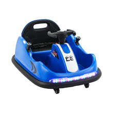 Load image into Gallery viewer, Rigo Kids Ride On Car Bumper Kart 6V Electric Toys Cars Remote Control Blue
