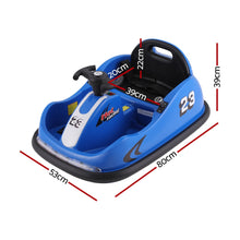 Load image into Gallery viewer, Rigo Kids Ride On Car Bumper Kart 6V Electric Toys Cars Remote Control Blue
