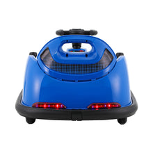 Load image into Gallery viewer, Rigo Kids Ride On Car Bumper Kart 6V Electric Toys Cars Remote Control Blue
