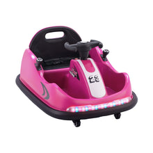Load image into Gallery viewer, Rigo Kids Ride On Car Bumper Kart 6V Electric Toys Cars Remote Control Pink
