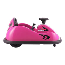 Load image into Gallery viewer, Rigo Kids Ride On Car Bumper Kart 6V Electric Toys Cars Remote Control Pink
