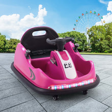 Load image into Gallery viewer, Rigo Kids Ride On Car Bumper Kart 6V Electric Toys Cars Remote Control Pink
