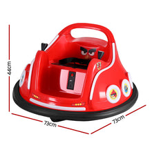 Load image into Gallery viewer, Kids Ride On Car Bumper Electric Ride On Cars Light Remote Angry Birds Sticker Red
