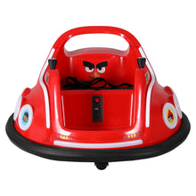 Load image into Gallery viewer, Kids Ride On Car Bumper Electric Ride On Cars Light Remote Angry Birds Sticker Red
