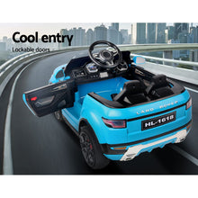 Load image into Gallery viewer, Rigo Kids Electric Ride On Car SUV Range Rover-inspired Toy Cars Remote 12V Blue
