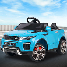 Load image into Gallery viewer, Rigo Kids Electric Ride On Car SUV Range Rover-inspired Toy Cars Remote 12V Blue
