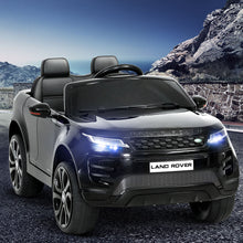 Load image into Gallery viewer, Kids Electric Ride On Car Land Rover Licensed Toy Cars Remote 12V Battery Black

