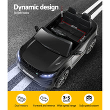 Load image into Gallery viewer, Kids Electric Ride On Car Land Rover Licensed Toy Cars Remote 12V Battery Black
