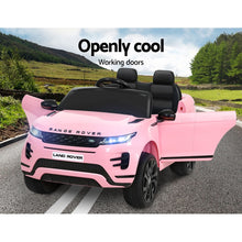 Load image into Gallery viewer, Kids Electric Ride On Car Land Rover Licensed Toy Cars Remote 12V Battery Pink
