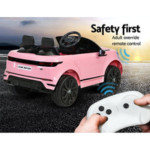 Load image into Gallery viewer, Kids Electric Ride On Car Land Rover Licensed Toy Cars Remote 12V Battery Pink
