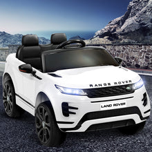 Load image into Gallery viewer, Kids Electric Ride On Car Land Rover Licensed Toy Cars Remote 12V Battery White
