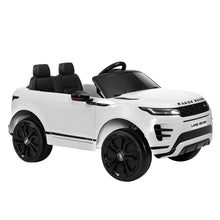 Load image into Gallery viewer, Kids Electric Ride On Car Land Rover Licensed Toy Cars Remote 12V Battery White

