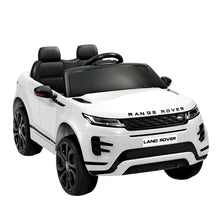 Load image into Gallery viewer, Kids Electric Ride On Car Land Rover Licensed Toy Cars Remote 12V Battery White
