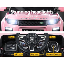 Load image into Gallery viewer, Rigo Kids Electric Ride On Car Range Rover-inspired Toy Cars Remote 12V Pink
