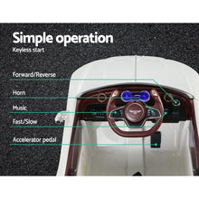 Load image into Gallery viewer, Kids Electric Ride On Car Bentley Licensed EXP12 Toy Cars Remote 12V White
